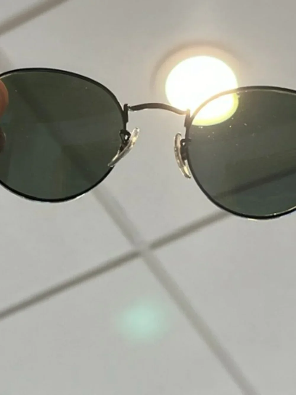 Ray-Ban RB3447-N Round Metal 002/71 Black Sunglasses, 50-21